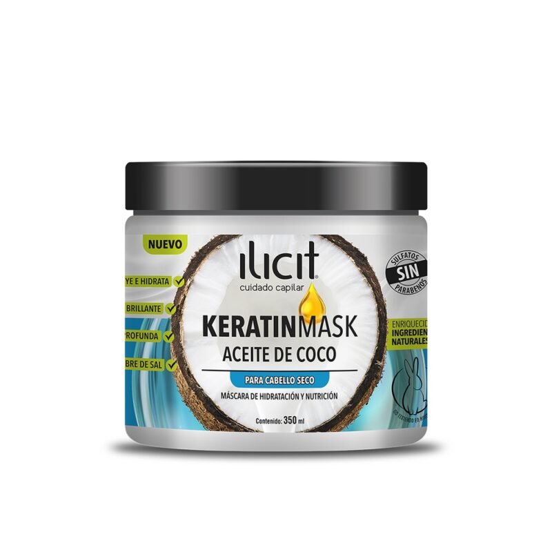 Mascara capilar Ilicit keratin 350ml