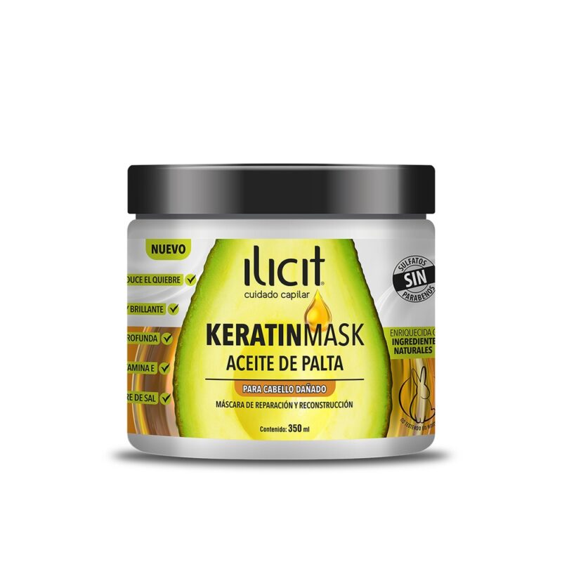 Mascara capilar Ilicit keratin 350ml