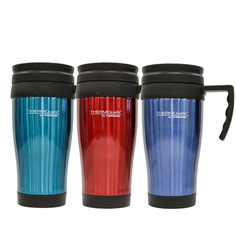Mug Thermos de acero 420ml colores