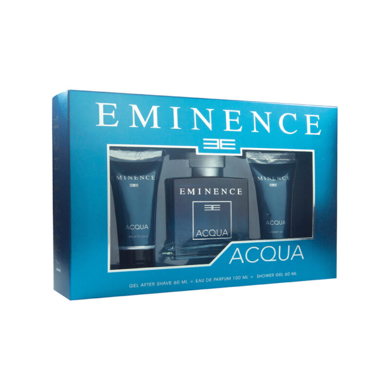 Estuche Eminence colonia acqua 100ml+a.shave 60ml+gel 60m