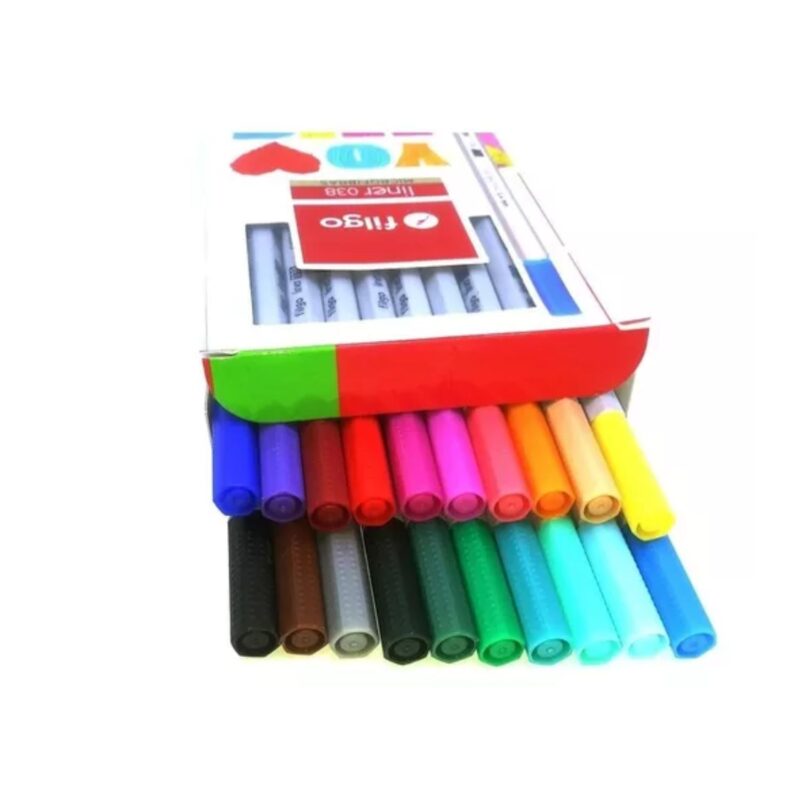 Tiralíneas Liner 038 0.4 / Estuche 20 surtido