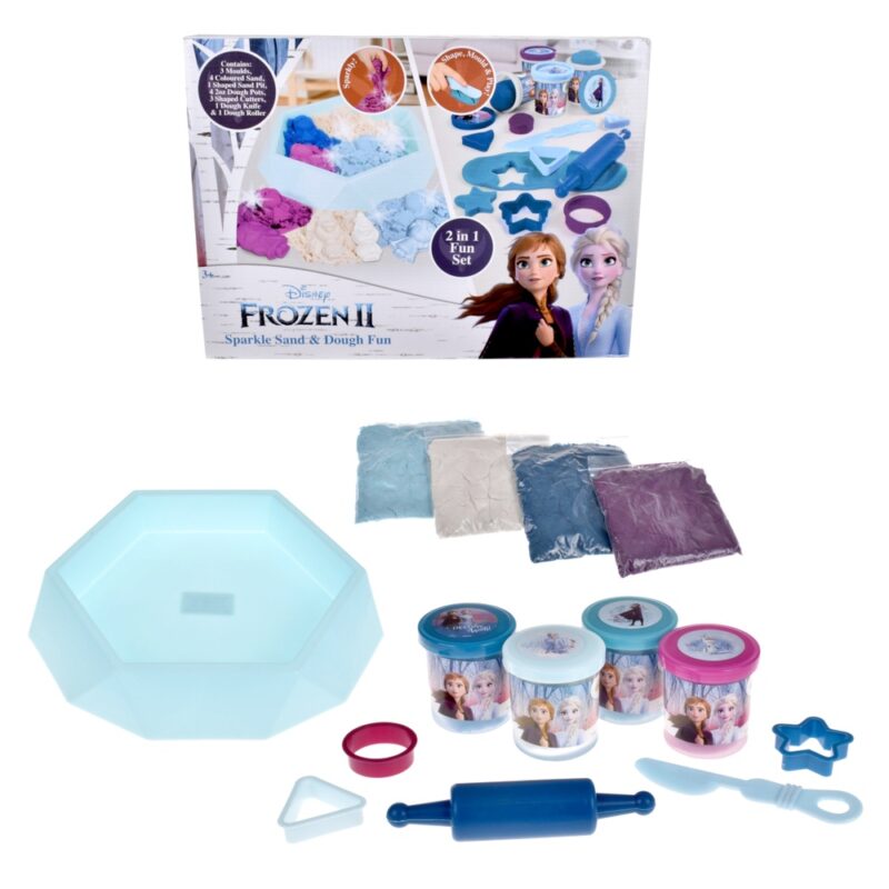 Combo Arena Magica y Set De Masas Frozen 2