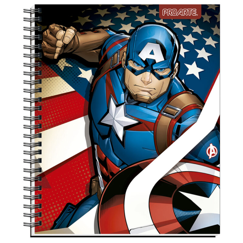 Cuaderno Proarte universal super hero place 100 hj 7mm x10ud