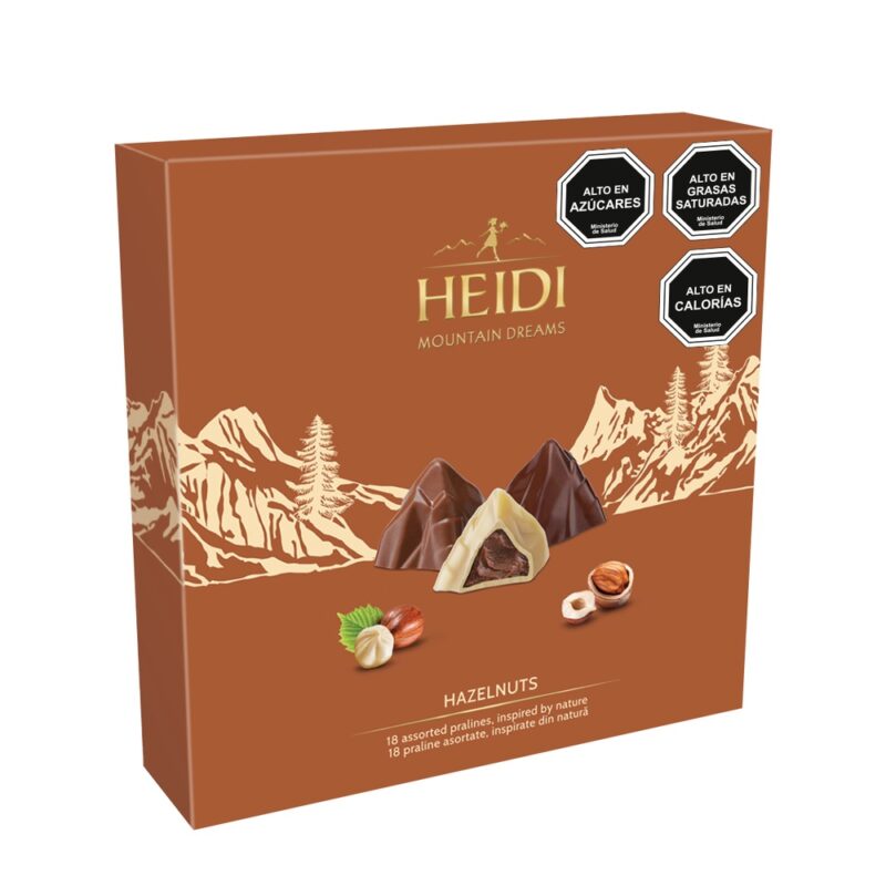 Estuche bombones Heidi mountain dreams variedades 150g