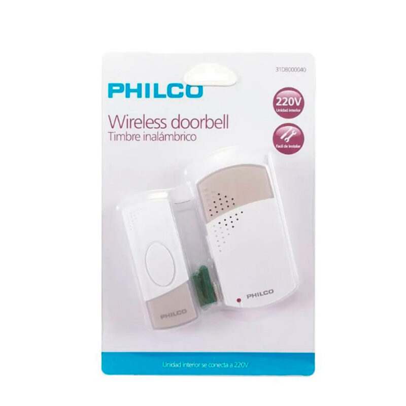 Timbre inalambrico conexion 220V