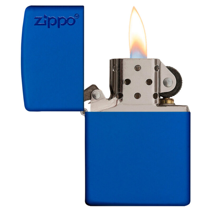 Encendedor Classic Royal Blue matte Zippo
