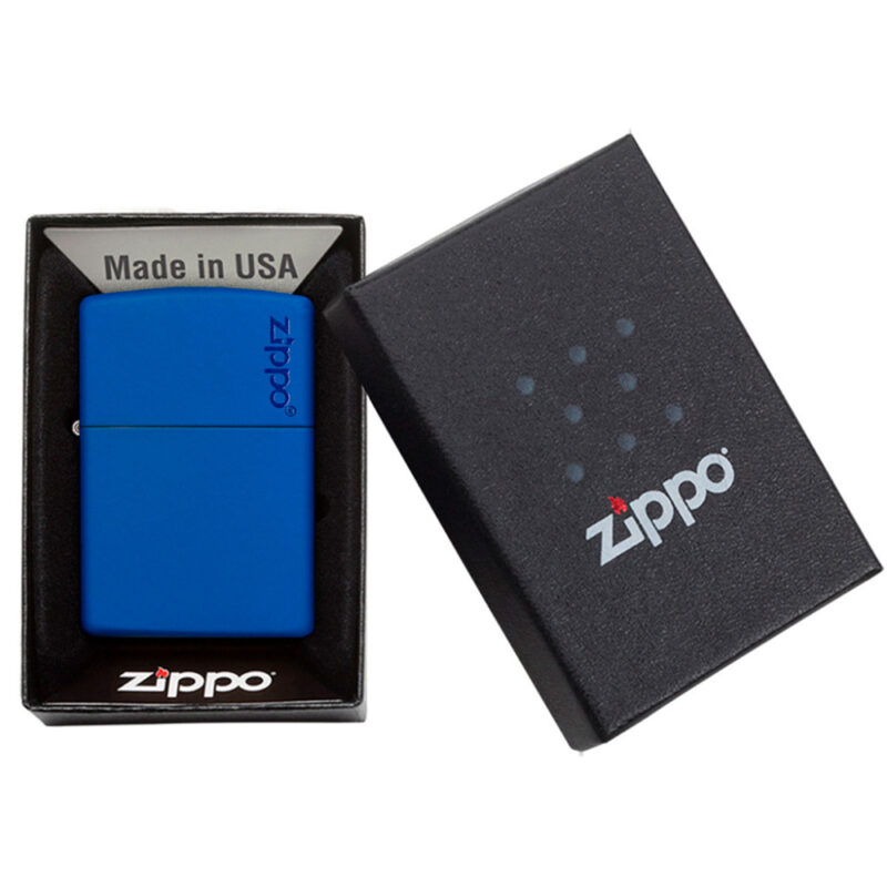 Encendedor Classic Royal Blue matte Zippo