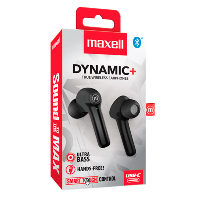 Audífonos Bluetooth Dynamic TW Maxwell Negro