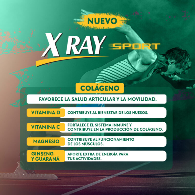 Colágeno X-RAY sport 60 comprimidos