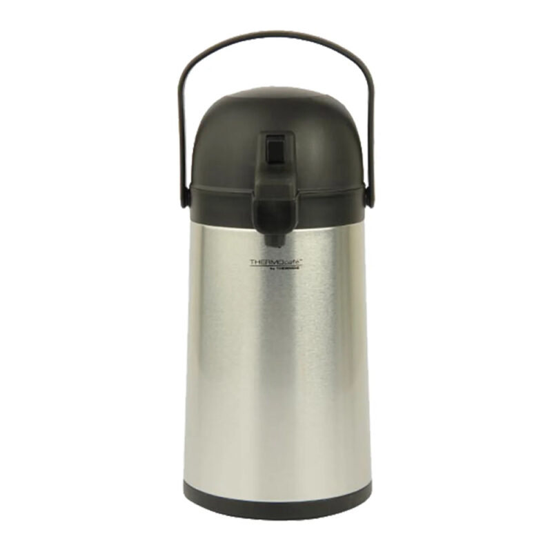 Termo Thermos sifón 1,5L vidrio color acero