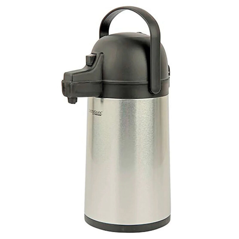 Termo Thermos sifón 1,5L vidrio color acero