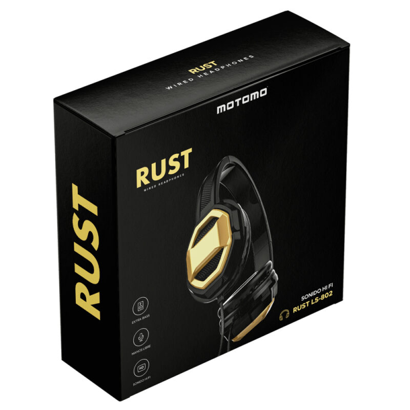 Audifonos Motomo alambrico Rust LS802 Colores surtidos