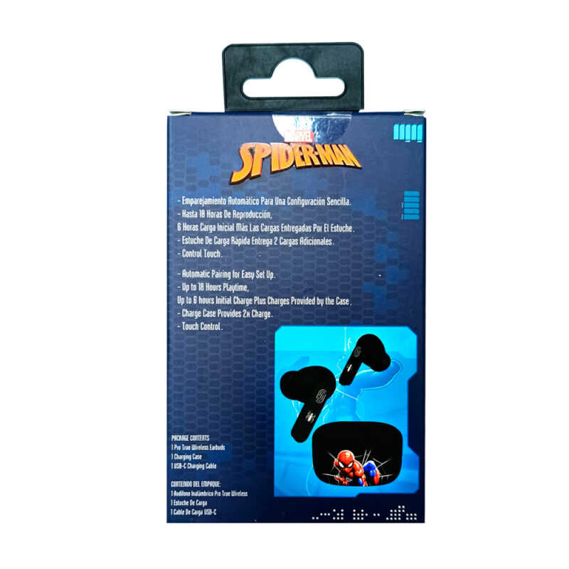 Audífonos Disney Spiderman Bluetooth