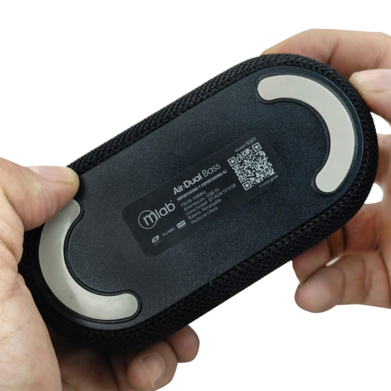 Parlante Mlab con audifono TWS Airly Bass