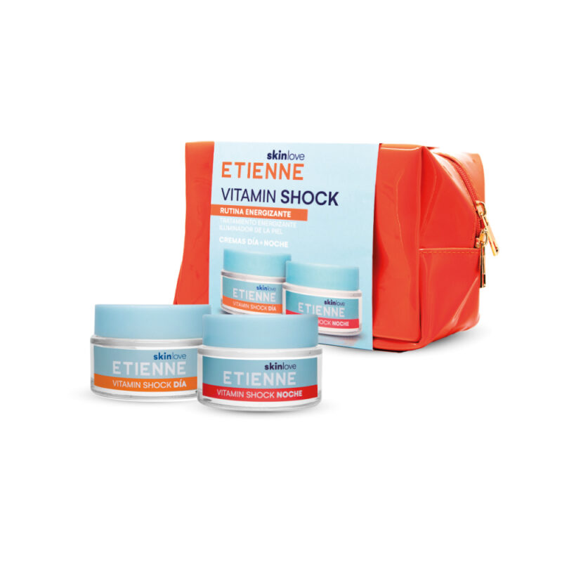 Estuche Etienne set vitamina shock orange