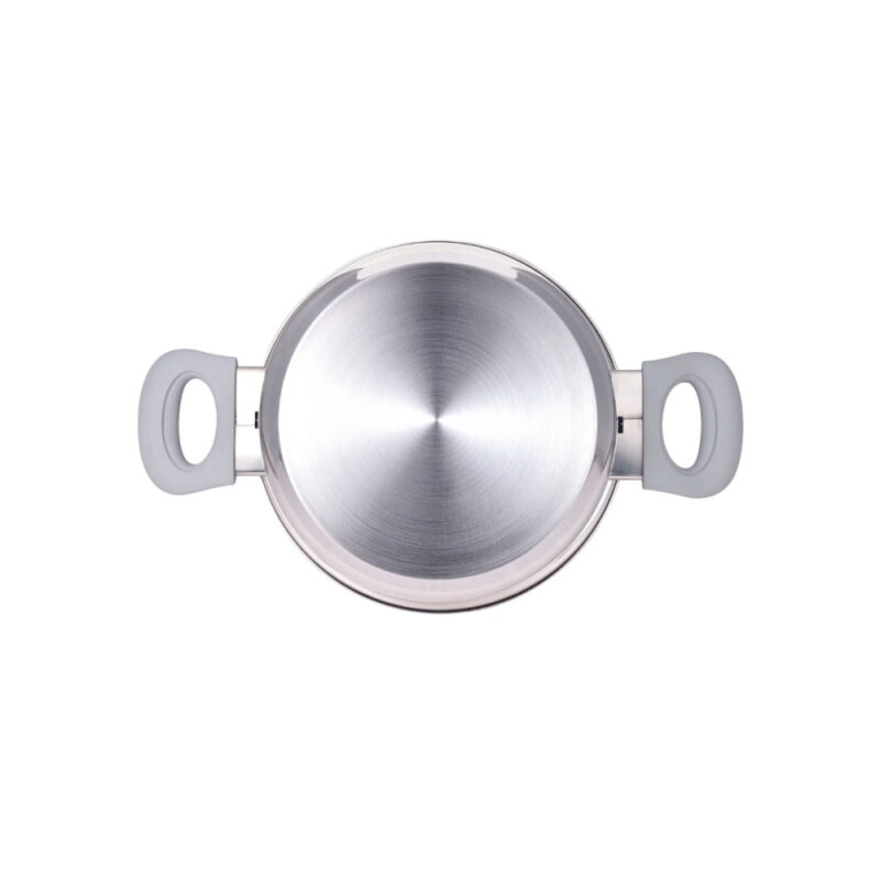 Set Bateria de cocina Bergmer acero inoxidable 5 piezas