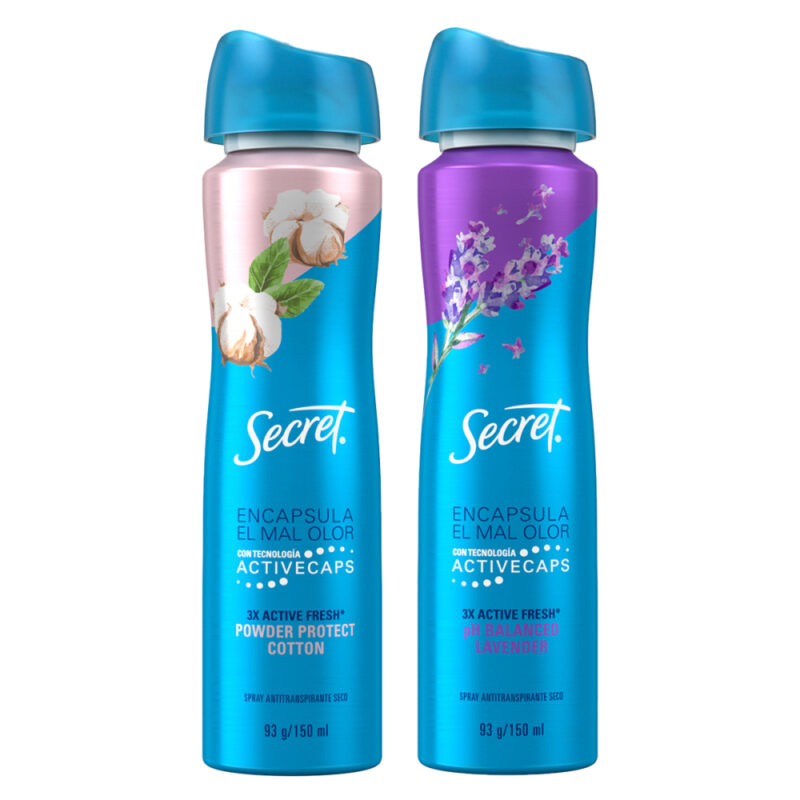 Desodorante Secret spray AT 93gr
