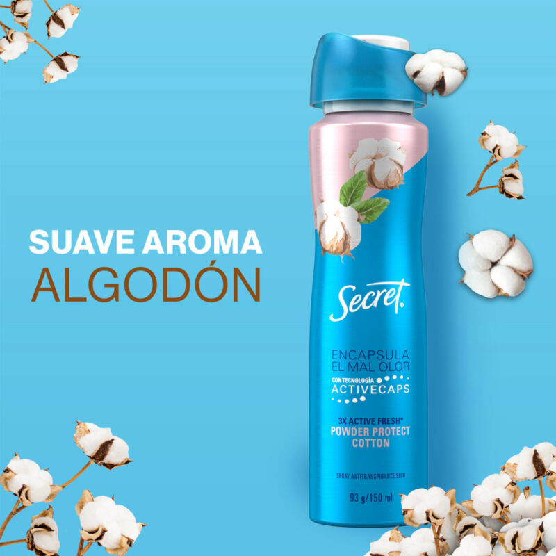 Desodorante Secret spray AT 93gr
