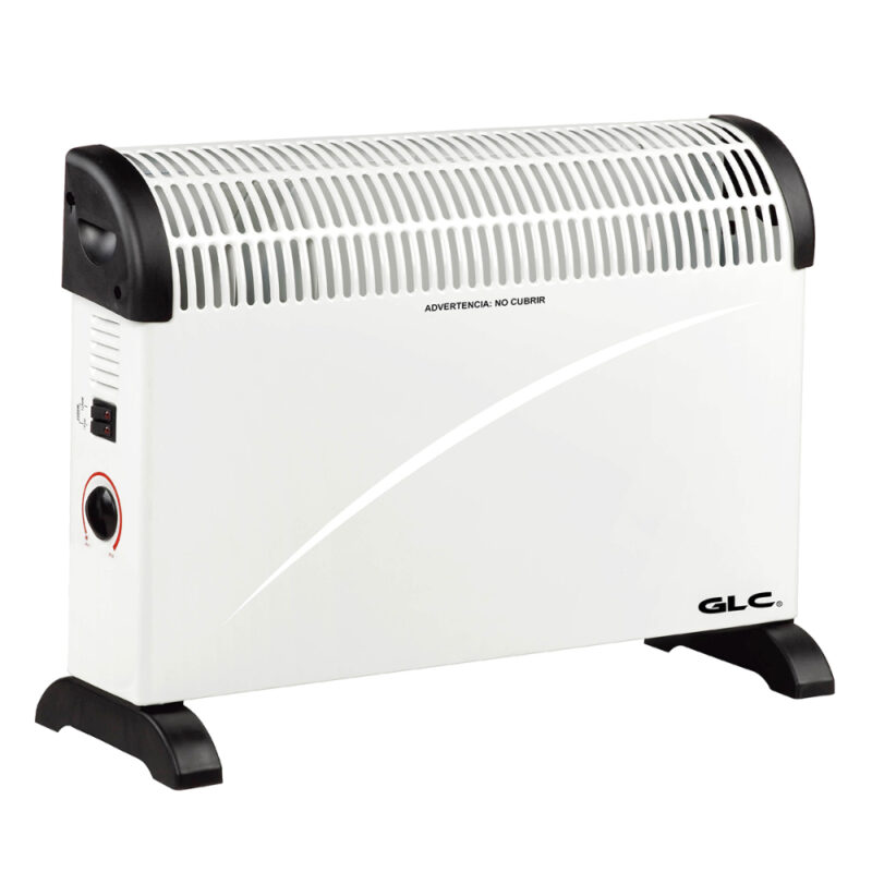Convector electrico turbo GLC fijacion mural 3 niveles