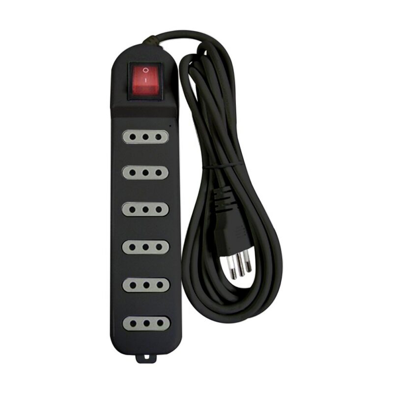 Alargador Macrotel 6 posiciones 3m c/SW