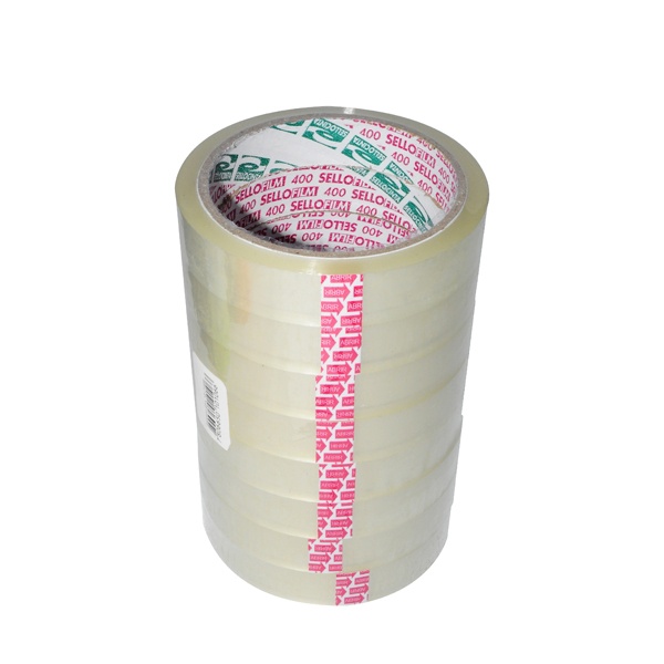 Cinta adhesiva Sellofilm 12mm x45mt x12ud