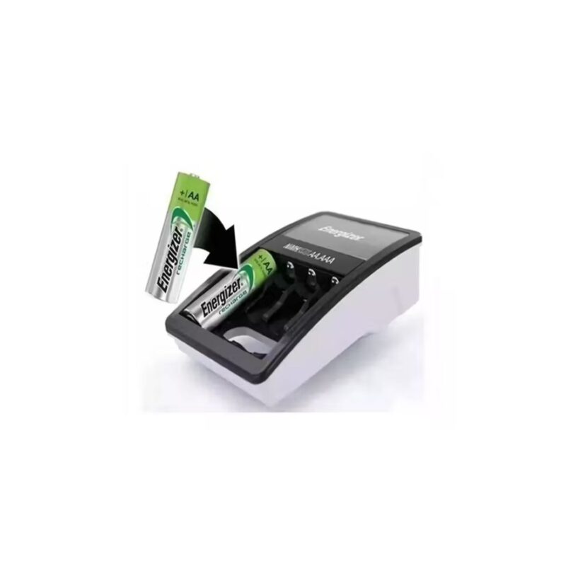 Cargador maxi Energizer AA /AAA con 2 pilas AA 2000 mah