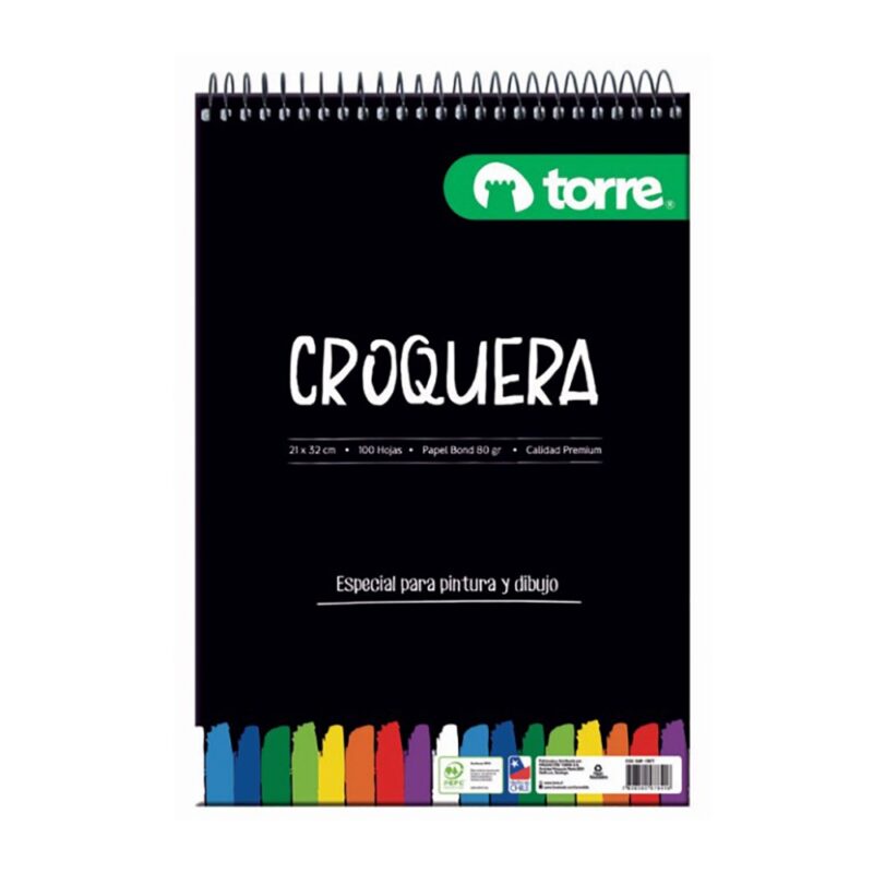 Croquera Imagia 100hj 21x32cm x10ud