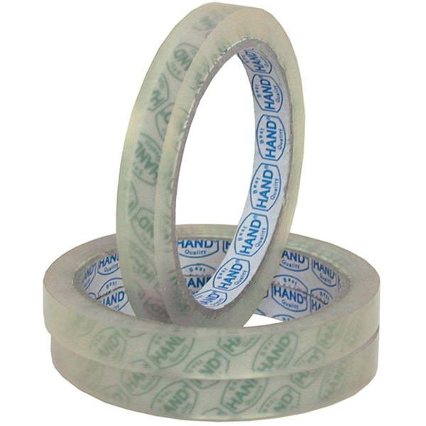 Cinta adhesiva Hand cristal 12mm x60mt x12ud