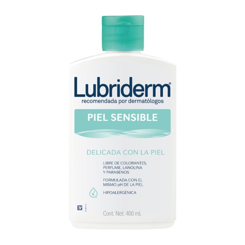 Crema Lubriderm piel sensible 400 ml