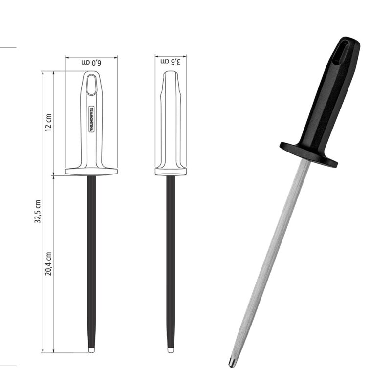 Afilador Tramontina de 8 pulgadas ultracorte