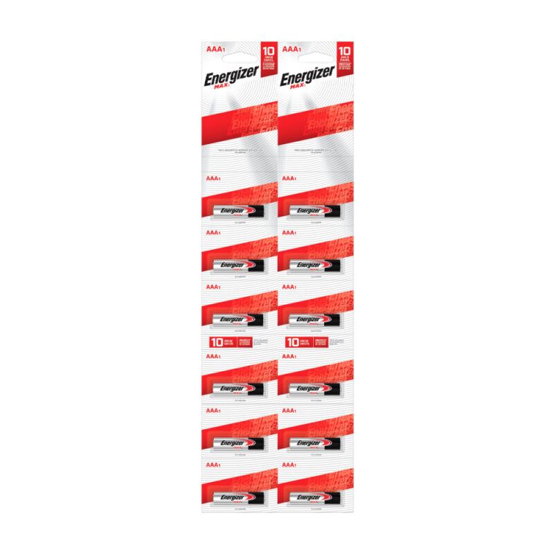 Pila alcalina Energizer tira AAAx12