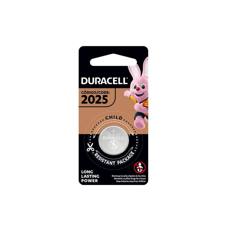 Pila botón Duracell 2025 x6ud