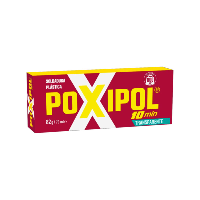 Adhesivo Poxipol transparente 10 MIN 70ml
