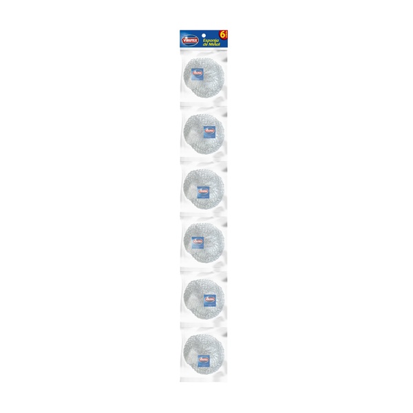 Esponja de acero Virutex tira x6ud