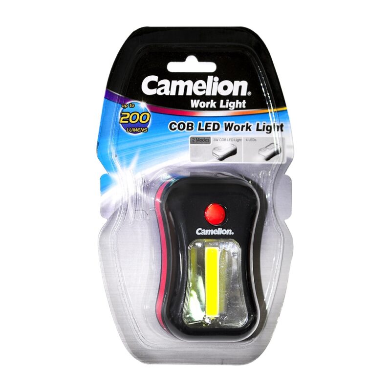 Linterna trabajo Camelion COB LED 200 lumens
