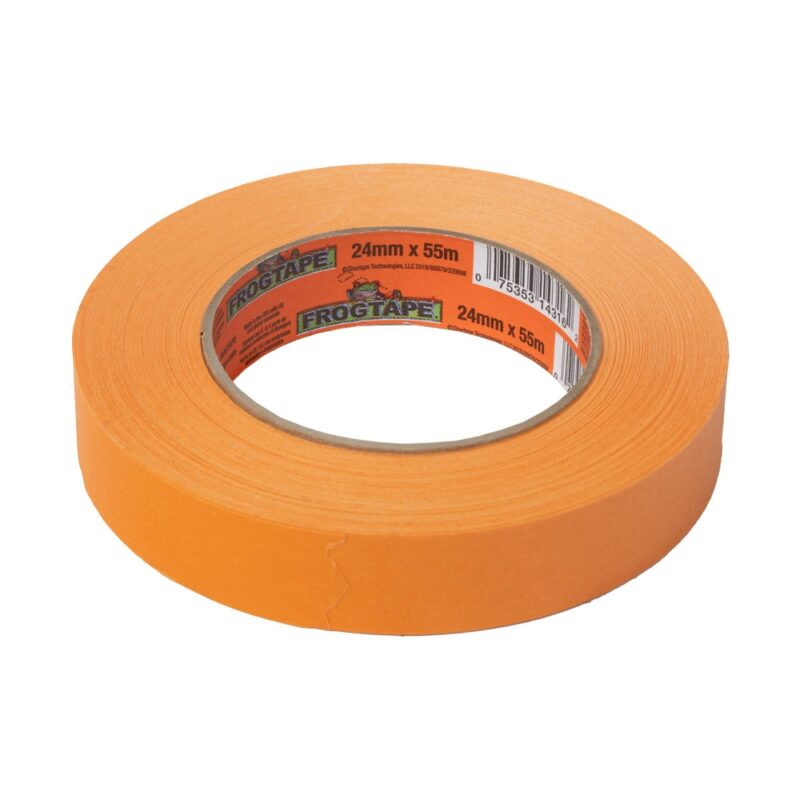 Cinta de pintura de grado profsional Frogtape 24mmx55mts nar