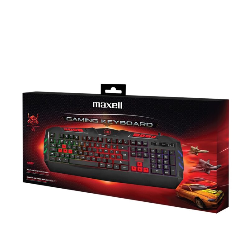 Teclado USB Gaming kb iluminado RGB