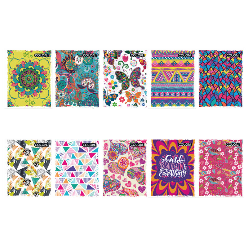 Cuaderno Colon Femenino universitario 100Hj x10ud
