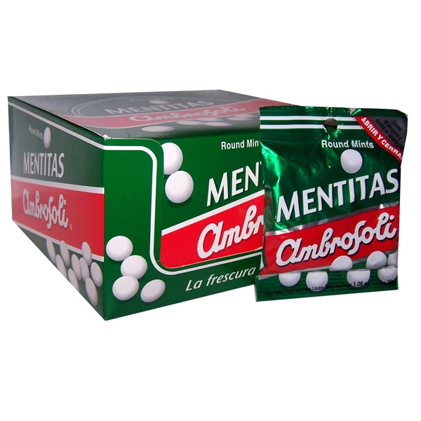 Caramelo Ambrosoli mentitas display x24ud