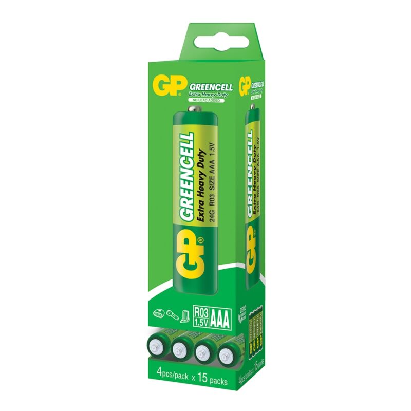 Pila convencional GP Greencell AAAx60