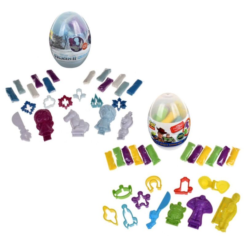 Huevo con set de masas Disney 16cm surtidos
