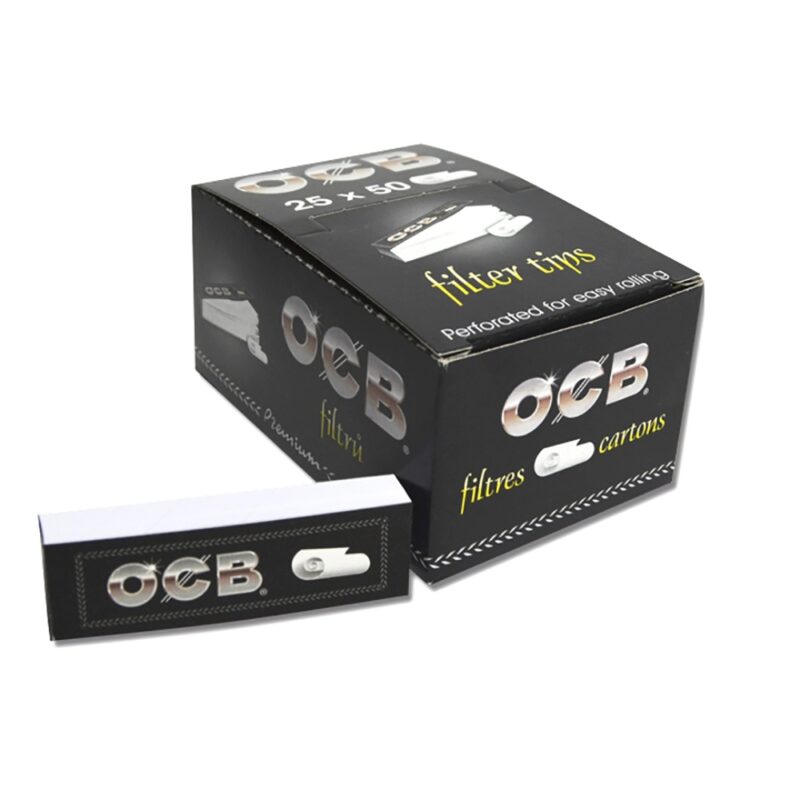 Filtro carton premium Ocb x25 filter tips