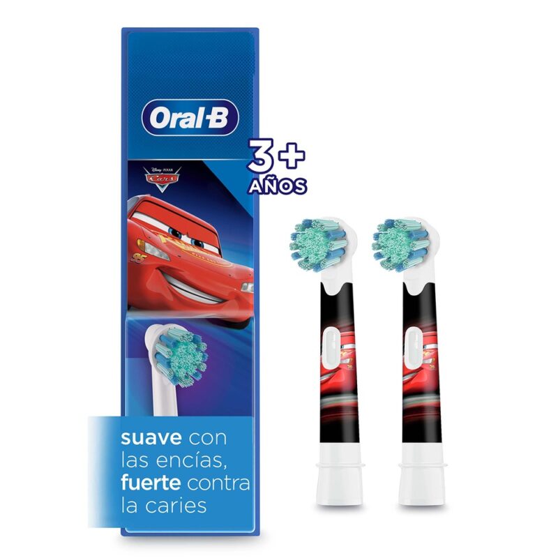 Repuesto cepillo eléctrico Oral-B disney cars x2ud