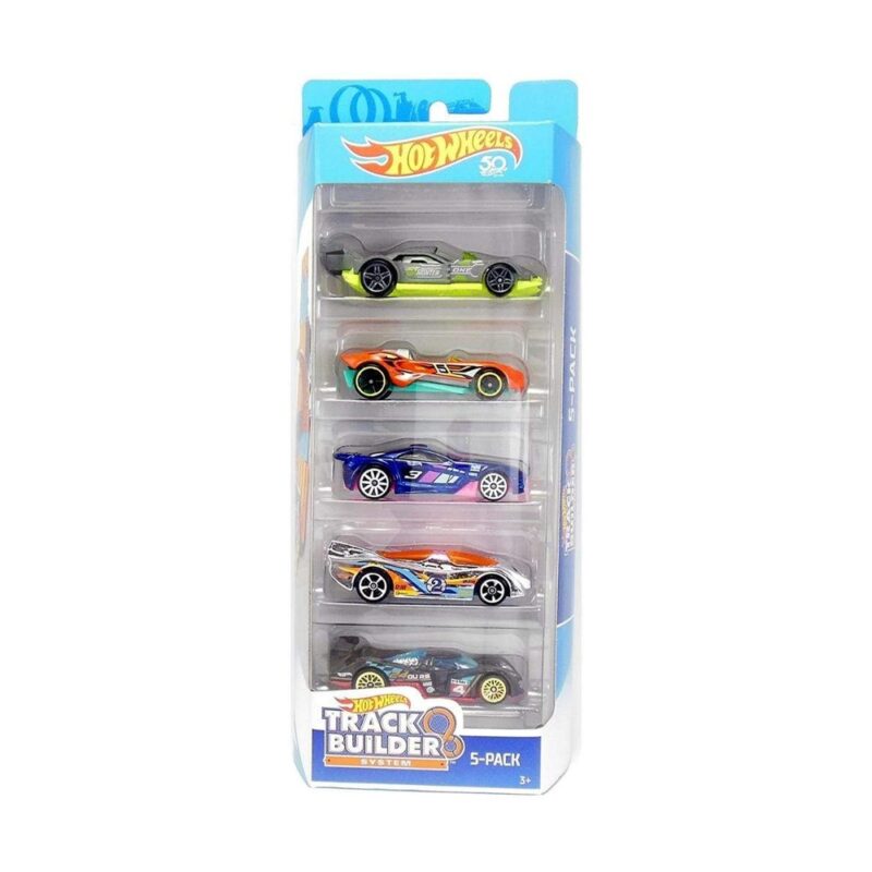 Pack 5 autos Hot Wheels básico x1ud