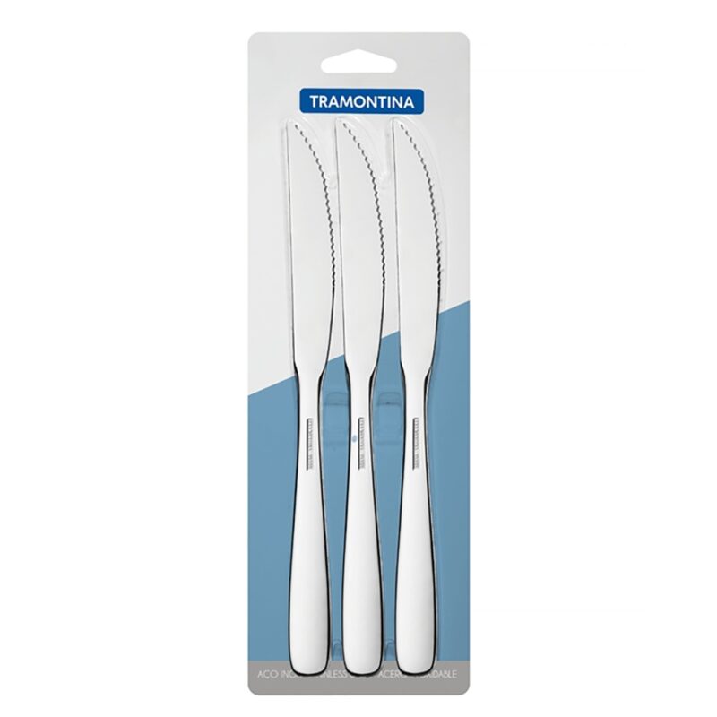 Juego de cuchillo de asado amazonas Tramontina 3 piezas