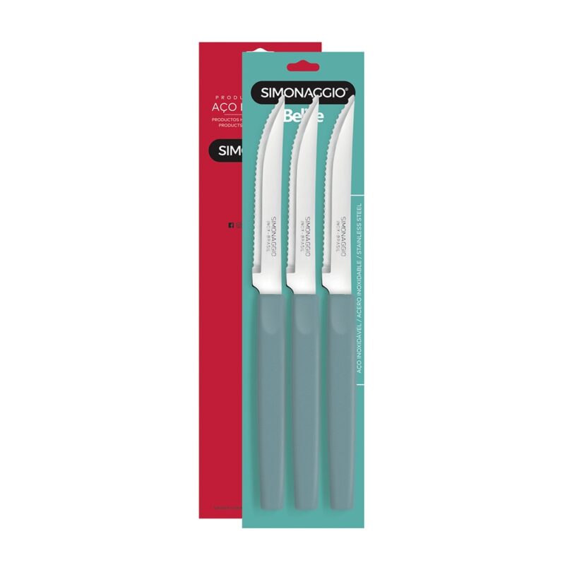 Cuchillos para carne Simonnagio 3 piezas tiffany Belize