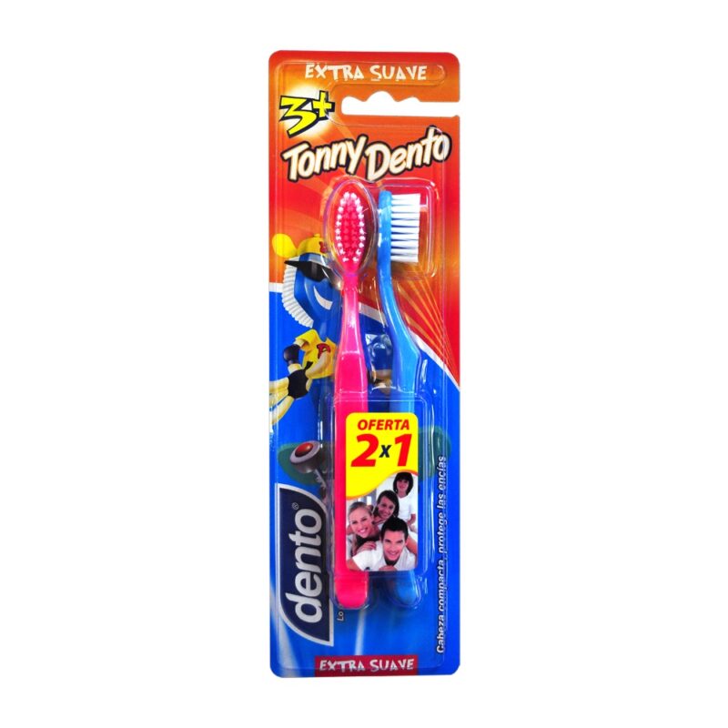 Cepillo Dento junior extra suave 2x1
