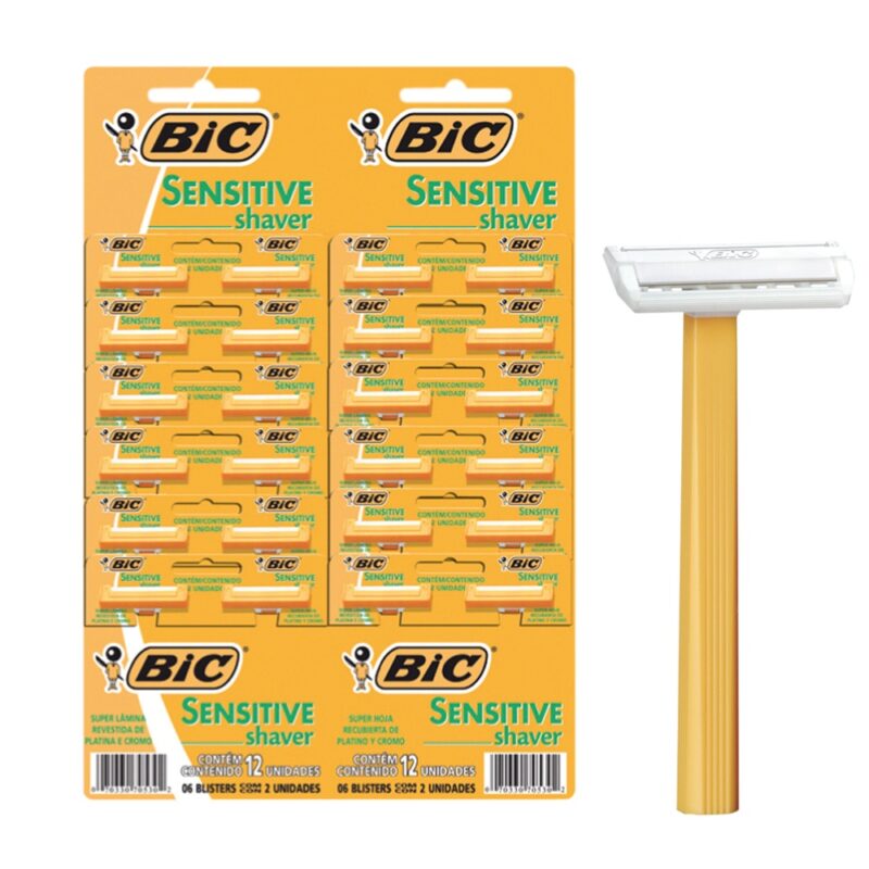 Máquina de afeitar Bic (sensitive) display x24ud
