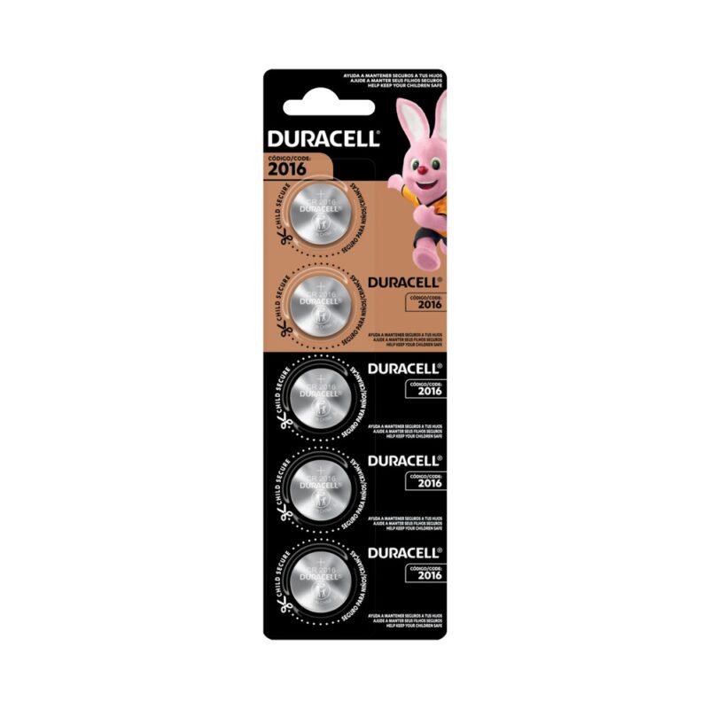 Pila botón Duracell 2016 tira x5ud