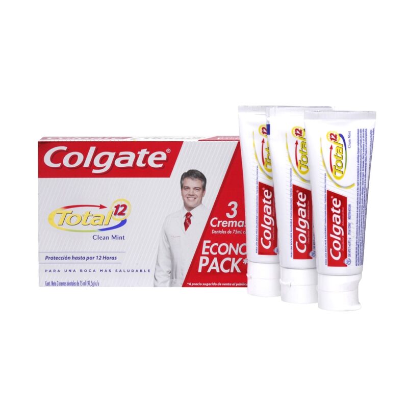 PK Pasta dental Colgate total 12 clean mint 3x97.5gr